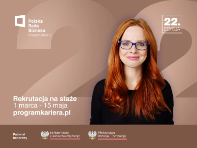 ilustracja aktualności: 22. edycja Programu Kariera Polskiej Rady Biznesu