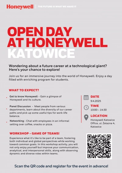 ilustracja aktualności: Open day at honeywell Katowice