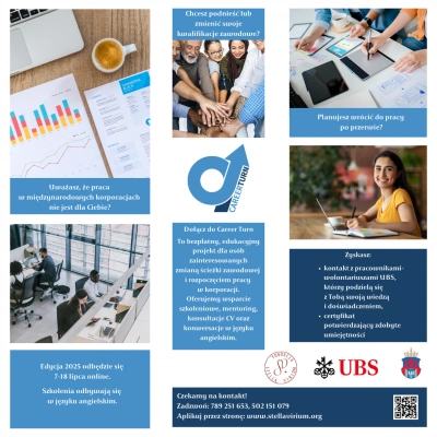 ilustracja aktualności: 20. edycja projektu Career Turn