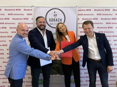 Ilustracja wydarzenia: Akademia WSB w Cieszynie podpisała umowę o współpracy ze Stowarzyszeniem IT w Górach