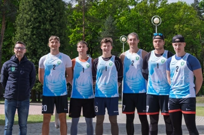 ilustracja aktualności: Akademickie Mistrzostwa Śląska w Piłce Plażowej Mężczyzn!