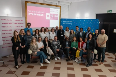 ilustracja aktualności: VII International Staff Week at WSB University: Gamification and Problem-Solving for Global Impact
