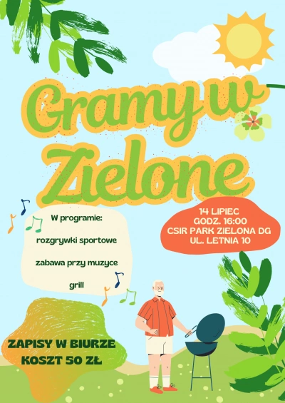 ilustracja aktualności: GRAMY W ZIELONE - spotkanie integracyjne
