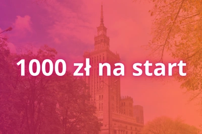 ilustracja aktualności: Promocja „1000 zł na start” dla nowych studentów Akademii WSB w Warszawie!