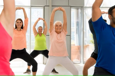 ilustracja aktualności: Joga / zumba / zdrowy kręgosłup