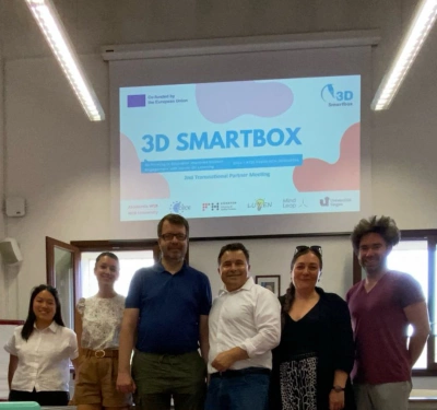 ilustracja aktualności: Spotkanie partnerów międzynarodowego projektu „3D Smartbox” w MODENIE
