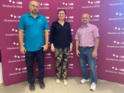 Ilustracja wydarzenia: Wizyta dra Davida Vala z VSB TU Ostrava w Wydziale Zamiejscowym Akademii WSB w Cieszynie 