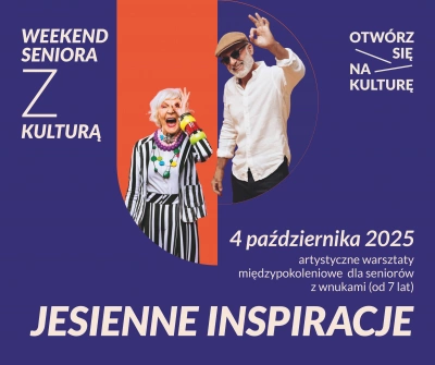 ilustracja aktualności: Jesienne inspiracje - warsztaty dla dziadków i wnuków