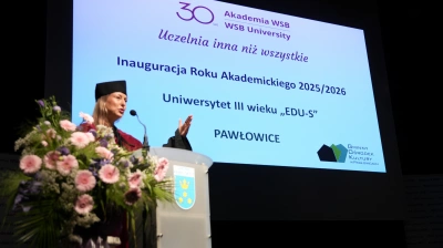 ilustracja aktualności: Uroczysta inauguracja Uniwersytetu Trzeciego Wieku Akademii WSB w Pawłowicach