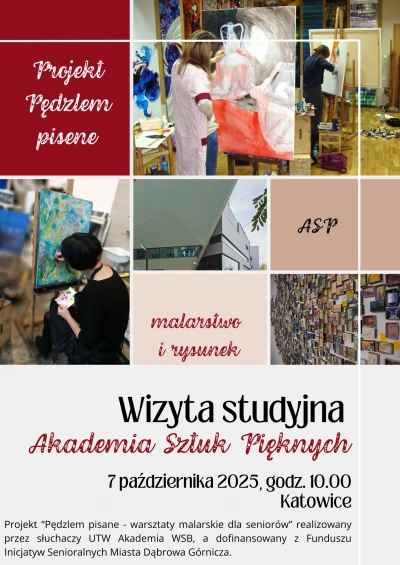 ilustracja aktualności: Wizyta studyjna UTW w  ASP
