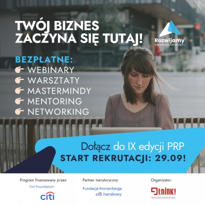 ilustracja aktualności: IX edycja Programu Rozwoju Przedsiębiorczości