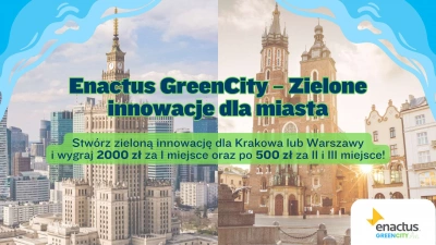 ilustracja aktualności: Program Enactus GreenCity – Zielone innowacje dla miasta.