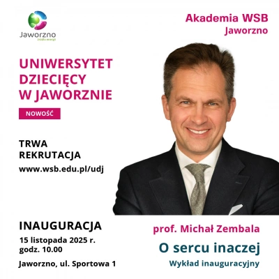 ilustracja aktualności: Zapraszamy na Inaugurację roku ak. 2025/2026 Uniwersytetu Dziecięcego AWSB w Jaworznie