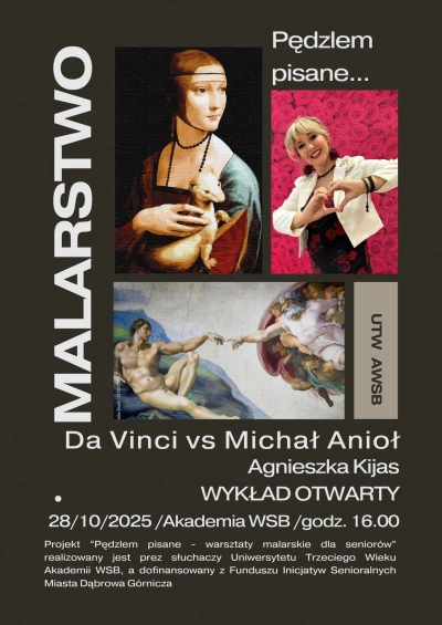 ilustracja aktualności: Wykład otwarty w ramach Projektu Inicjatyw Senioralnych Miasta Dąbrowa Górnicza
