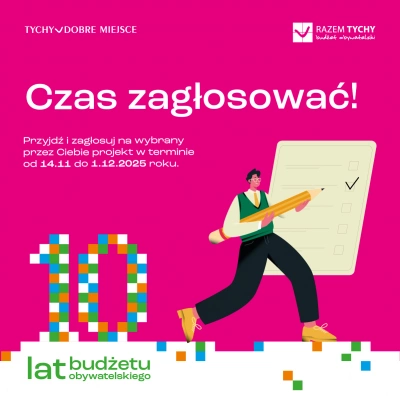 ilustracja aktualności: Budżet Obywatelski - prosimy o głosy!