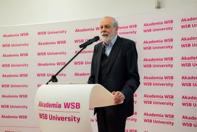 ilustracja aktualności: Jak mówić o złu i ludzkich wyborach? Spotkanie z Rafałem Grupińskim w Akademii WSB