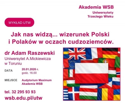 ilustracja aktualności: Jak nas widzą... Wykład dr. Adama Raszewskiego