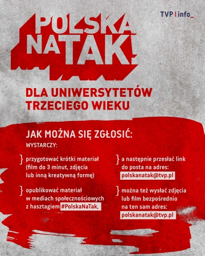 ilustracja aktualności: Polska na TAK! Głos Senior&oacute;w, kt&oacute;ry inspiruje