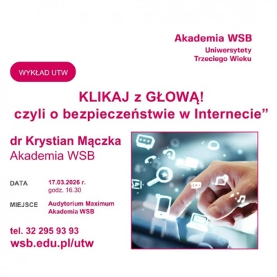 ilustracja aktualności: Klikaj z głową &ndash; jak nie dać się oszukać w Internecie?