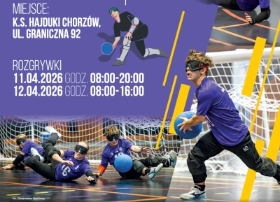 ilustracja aktualności: Zaproszenie na Turniej Eliminacyjny Mistrzostw Polski w Goalballu