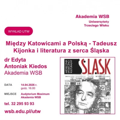 ilustracja aktualności: Śląsk zapisany słowem &ndash; odkrywając literacki świat Tadeusza Kijonki
