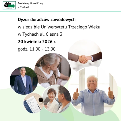 ilustracja aktualności: Dyżur doradc&oacute;w zawodowych