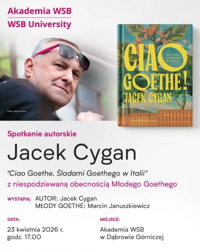 ilustracja aktualności: Spotkanie autorskie z Jackiem Cyganem