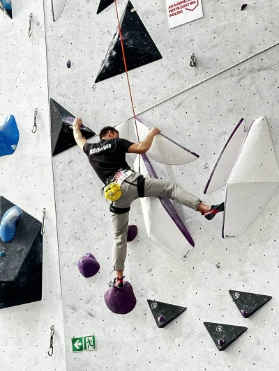 ilustracja aktualności:  Akademickie Mistrzostwa Polski we wspinaczce sportowej!