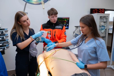 ilustracja aktualności:    WSB University with funding for students of medical programmes under the National Recovery Plan