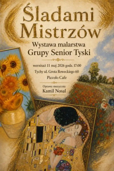 ilustracja aktualności: Grupa Senior Tyski zaprasza na wernisaż wystawy
