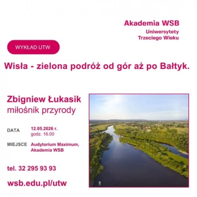 ilustracja aktualności: Wisła &ndash; zielona podr&oacute;ż od g&oacute;r aż po Bałtyk