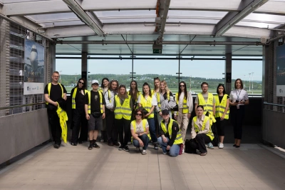 ilustracja aktualności: Wizyta w Centrum Edukacji Lotniczej Krak&oacute;w Airport