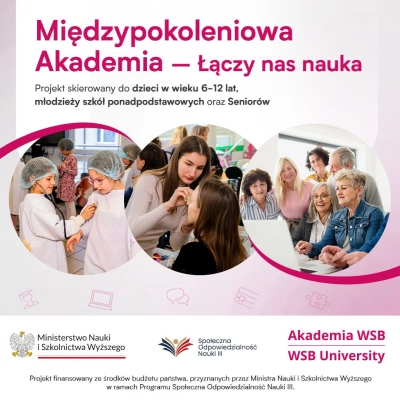 ilustracja aktualności: Międzypokoleniowa Akademia &ndash; Łączy nas nauka