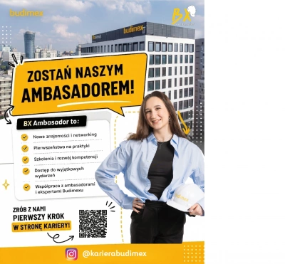 ilustracja aktualności: VI edycja Programu Ambasadorskiego Budimex &bdquo;BX Ambasador&rdquo;