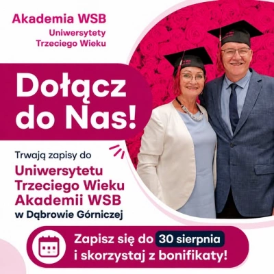 ilustracja aktualności: Rekrutacja na rok akademicki 2026/2027 trwa!