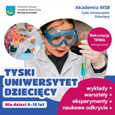 ilustracja aktualności: Odkrywcy i Tropiciele na start! Rusza Tyski Uniwersytet Dziecięcy