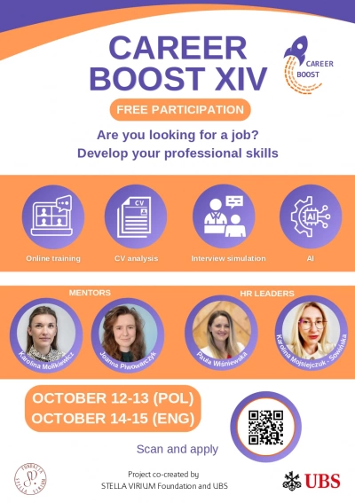 ilustracja aktualności: Join the Career Boost project and gain an edge in the job market!