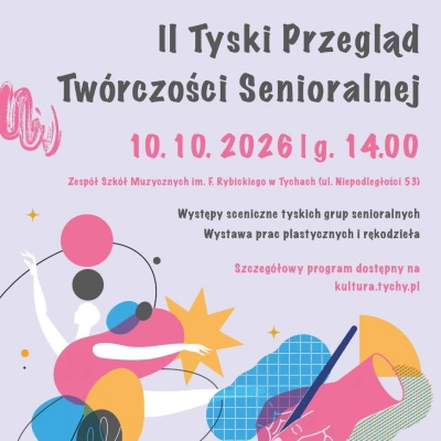 ilustracja aktualności: Serdecznie zapraszamy na przegląd tw&oacute;rczości senioralnej