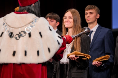 ilustracja aktualności: &bdquo;Quod bonum, felix, faustum fortunatumque sit&rdquo;.  Wydział w Cieszynie zainaugurował 18. rok akademicki