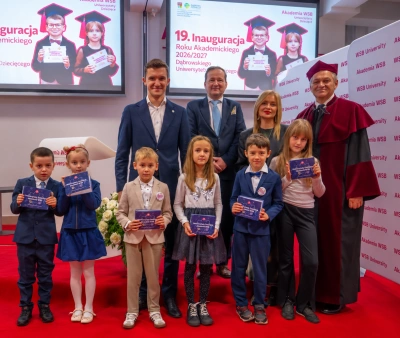 ilustracja aktualności: 19. Inauguracja Dąbrowskiego Uniwersytetu Dziecięcego Akademii WSB