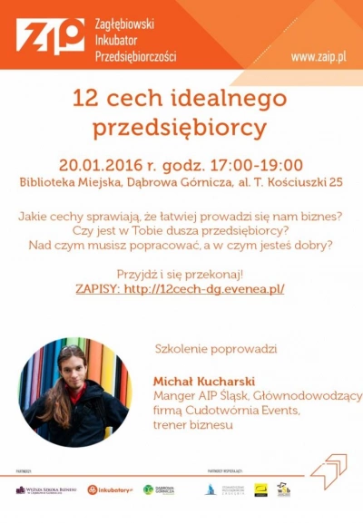 ilustracja aktualności: 12 cech idealnego przedsiębiorcy - zapraszamy na szkolenie!