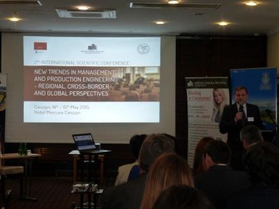 ilustracja aktualności: II Międzynarodowa Konferencja Naukowa "Nowe trendy w zarządzaniu i inżynierii produkcji – perspektywa regionalna, transgraniczna i globalna"