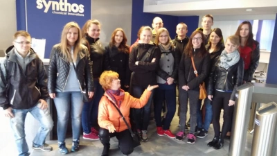 ilustracja aktualności: Koło INGENIATUS z wizytą w firmie SYNTHOS SA w Oświęcimiu