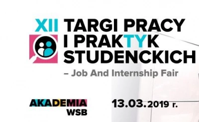 ilustracja aktualności: XII edycja Targów Pracy i Praktyk Studenckich - Job and Internschip Fair