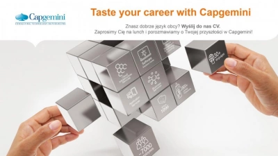 ilustracja aktualności: Taste your career with Capgemini