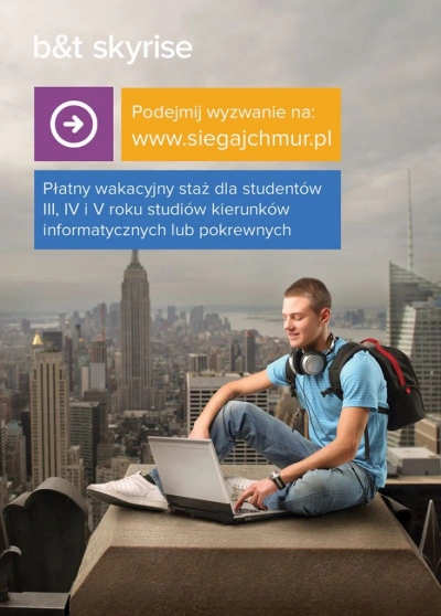ilustracja aktualności: Płatny program stażowy w firmie BT Skyrise
