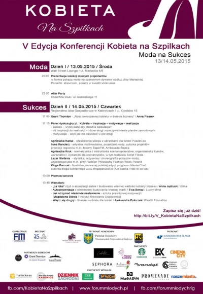 ilustracja aktualności: V edycja konferencji Kobieta na Szpilkach!