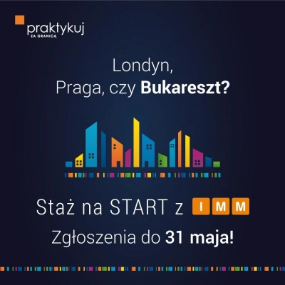 ilustracja aktualności: Rusza konkurs „PRaktykuj za granicą” – staż na start z IMM!