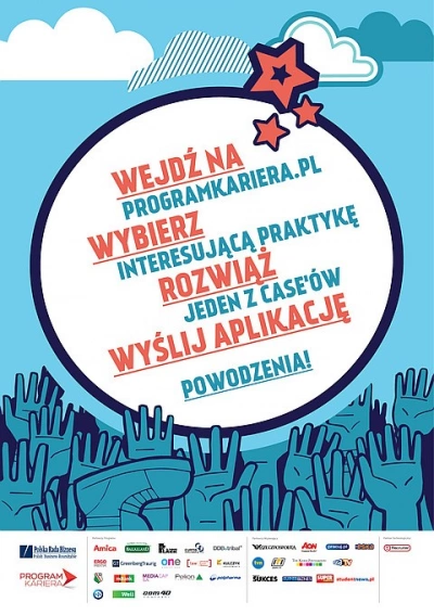 ilustracja aktualności: PŁATNE PRAKTYKI U NAJLEPSZYCH POLSKICH PRZEDSIĘBIORCÓW - 12. edycja Programu Kariera