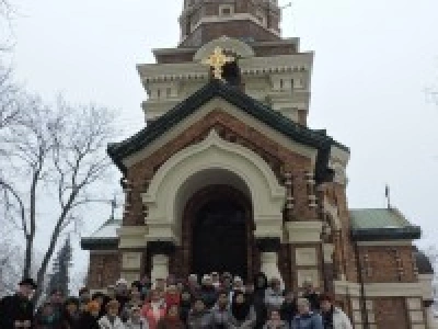 ilustracja aktualności: Słuchacze UTW zwiedzili sosnowiecką cerkiew